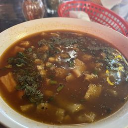 The Menudo hit the spot.