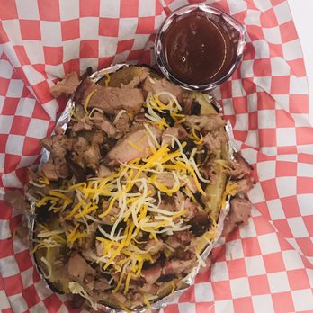 Ribtown - a plate of food with a side of ketchup - Barbeque Near Me - Whitehouse, Texas Ribtown - a plate of food with a side of ketchup - Barbeque Near Me - Whitehouse, Texas