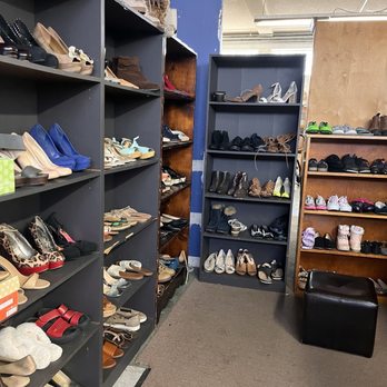 Hidden Gemz Thrift Store - Shoe section, there are more shoes near the clothes. - Furniture Stores Near Me - Sanger, California Hidden Gemz Thrift Store - Shoe section, there are more shoes near the clothes. - Furniture Stores Near Me - Sanger, California