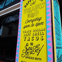 Yellow Bird Cafe - $6 Sailor Jerry?!!