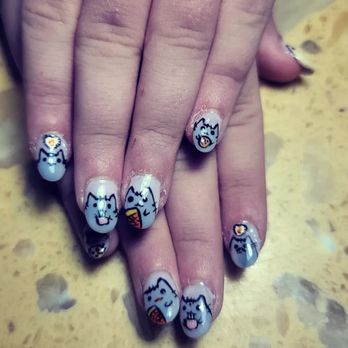 Pro Nail Spa - Full Set with Designs by Krystal - Nail Salons Near Me - Crystal River, Florida