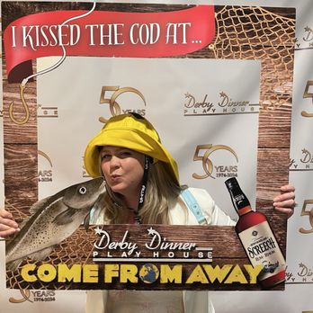 Derby Dinner Playhouse - I kissed the cod! I'm an honorary Newfoundlander - Performing Arts Near Me - Clarksville, Indiana
