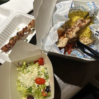 Nick The Greek - Chicken Souvlaki Plate - Greek Near Me - San Jose, California