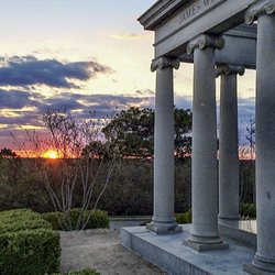 Crown Hill Foundation - The memorial for James Whitcomb Riley, the famous Hoosier Poet, is located at the top of the Crown, the highest hill in Marion County.