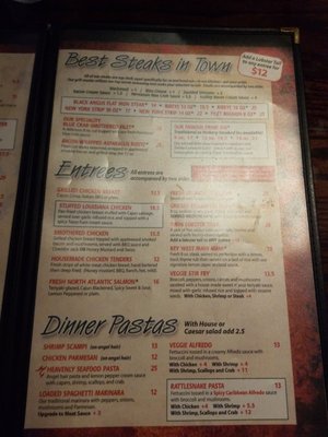 Menu photo 3 CH Steak Lounge Restaurant Cookeville, TN