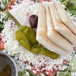 Alexanders Greek Cuisine - Jim B...the pepperoncini looks like one of your plates!! Spicy, too!