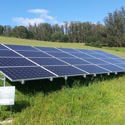 Sun Solar Electric - ground mounted solar array