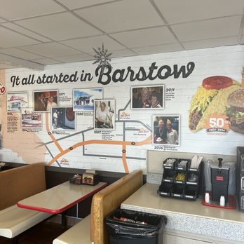 Del Taco - The interior is worth a visit - Fast Food Near Me - Barstow, California