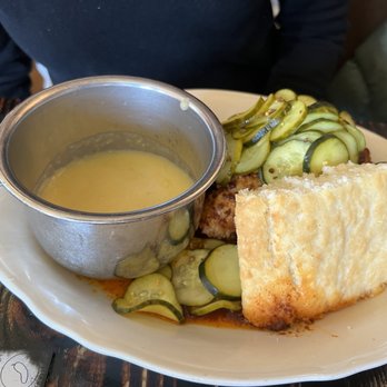 Jacob's Pickles - Hot Chicken Sandwich - Comfort Food Near Me - New York, New York Jacob's Pickles - Hot Chicken Sandwich - Comfort Food Near Me - New York, New York