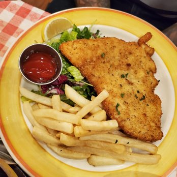 Lugano Swiss Bistro - Chicken schnitzel - Fondue Near Me - Carmel, California Lugano Swiss Bistro - Chicken schnitzel - Fondue Near Me - Carmel, California