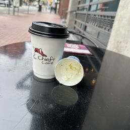 Pup cup Cafe Latte Pup cup Cafe Latte