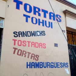 Tortas Tohui - Para que no haya duda de lo que aquí venden.