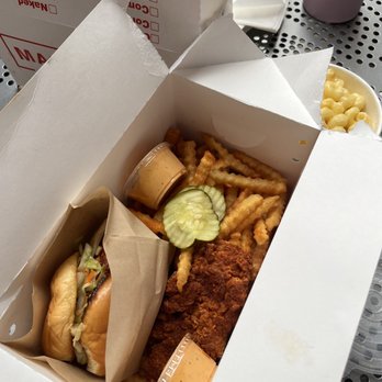 Main Chick Hot Chicken - Combo 1 (1 Sandwich, 1 Tender, 1 Fries, 1 Sauce) - Chicken Shop Near Me - Pasadena, California