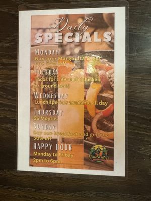 Menu photo 1 Cantarito's Waukesha, WI Menu photo 1 Cantarito's Waukesha, WI