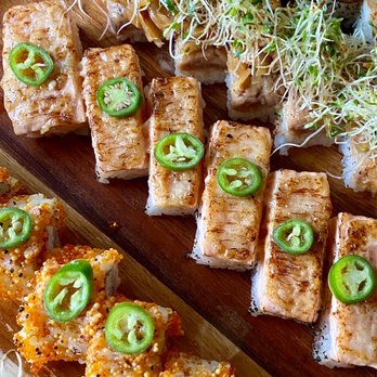 Green Leaf Cafe - Aburi platter - Sushi Bars Near Me - Burnaby, British Columbia