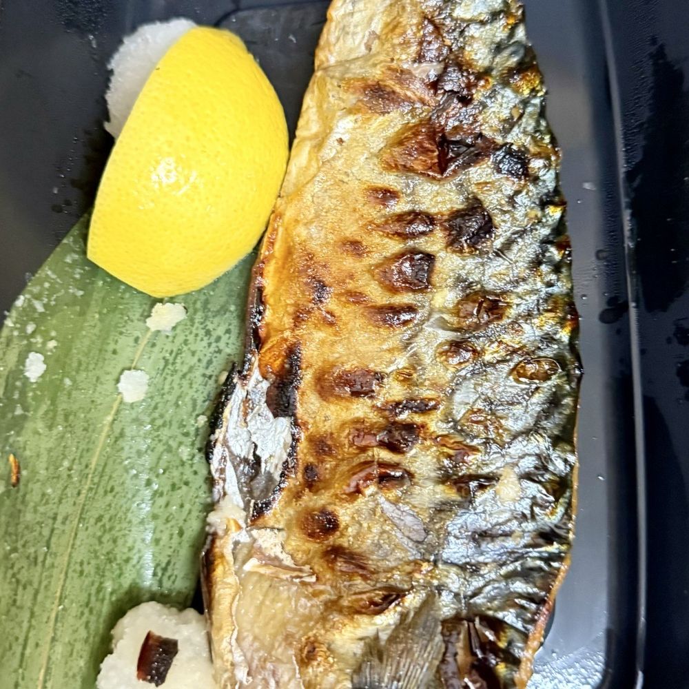 Izakaya MEW - Saba SHIOYAKI Teishoku (grilled mackerel) - Tapas Bars Near Me - New York, New York Izakaya MEW - Saba SHIOYAKI Teishoku (grilled mackerel) - Tapas Bars Near Me - New York, New York