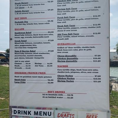 Menu photo 7 Dockside Cafe Sandusky, OH
