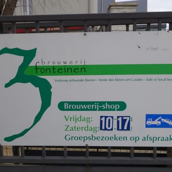 3 Fonteinen - The main gate, showing the operating hours of the brewery shop. - Beer, Wine & Spirits Near Me - Beersel, VBR