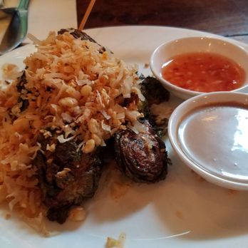 Nue - East Indies Brussel Sprouts $11 - Tapas/Small Plates Near Me - Seattle, Washington