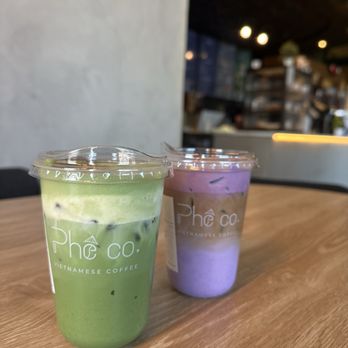 Phe Coffee - Banana Foam Matcha and Ubelicious - Coffee & Tea Near Me - Saint Paul, Minnesota Phe Coffee - Banana Foam Matcha and Ubelicious - Coffee & Tea Near Me - Saint Paul, Minnesota