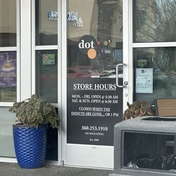 dot donuts & baked goods - The actual store hours