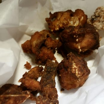 Mambo Seafood - Half an order of chicharron de catan...I took one bite and that was it for me. - Seafood Near Me - Houston, Texas Mambo Seafood - Half an order of chicharron de catan...I took one bite and that was it for me. - Seafood Near Me - Houston, Texas