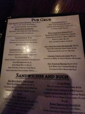 Menu photo 8 Kings Head British Pub Sunrise, FL Menu photo 8 Kings Head British Pub Sunrise, FL