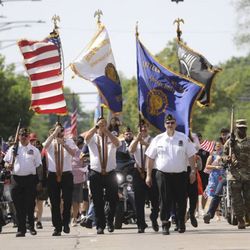 American Legion Tattler Post 973 - Memorial Day Parade color guard 2023