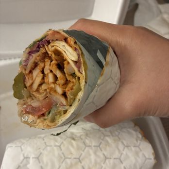 Istanbul Mediterranean Halal - Chicken Dner (Shawarma) Lavash Wrap - Mediterranean Near Me - Las Vegas, Nevada