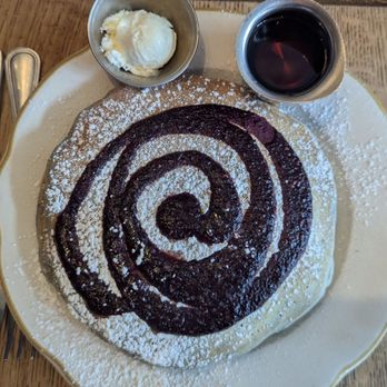 La Note - Oatmeal Raspberry Pancakes - French Near Me - Berkeley, California