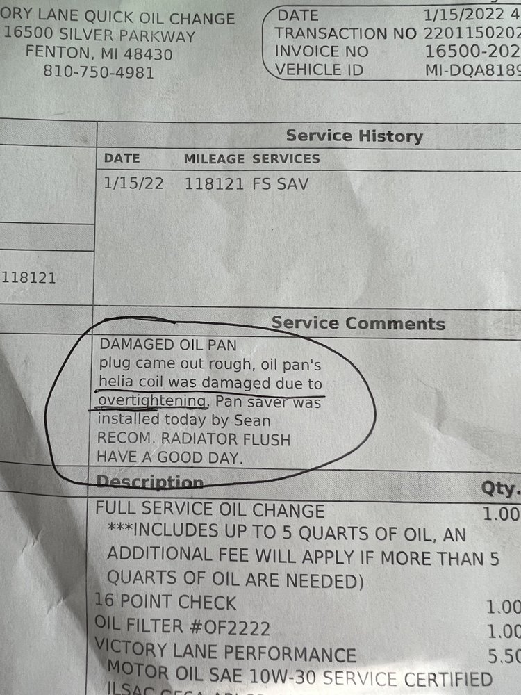 PDQ OIL CHANGE Updated July 2024 16 Reviews 3509 Owen Rd, Fenton