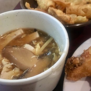 China Luck Restaurant - a bowl of soup and a plate of fried chicken - Chinese Near Me - Oxford, Alabama China Luck Restaurant - a bowl of soup and a plate of fried chicken - Chinese Near Me - Oxford, Alabama