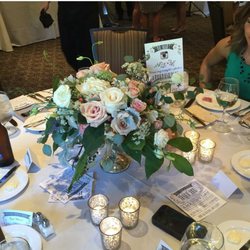 Paper Twigs - Table decor in mercury glass pedastals