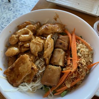 Non’s Kitchen - Chicken V1. Grilled Chicken with Vermicelli - Bubble Tea Near Me - Anaheim, California Non’s Kitchen - Chicken V1. Grilled Chicken with Vermicelli - Bubble Tea Near Me - Anaheim, California