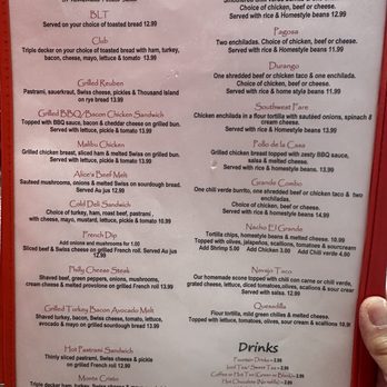 Alice's Kitchen - July 2025 menu - Diners Near Me - North Salt Lake, Utah