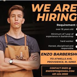 Enzo Barbershop - The place to be a real barber .