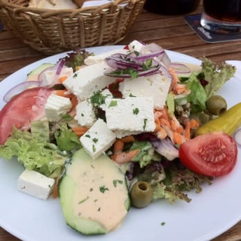 Bistro Chaplin - Sehr leckerer griechischer Bauernsalat für kleines Geld! - Bars Near Me - Hamburg, HH Bistro Chaplin - Sehr leckerer griechischer Bauernsalat für kleines Geld! - Bars Near Me - Hamburg, HH