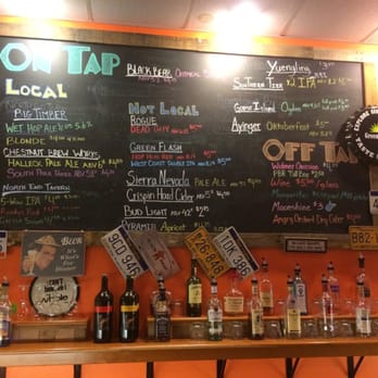 Black Bear Burritos - The bar... And the tapped items. - Mexican Near Me - Morgantown, West Virginia Black Bear Burritos - The bar... And the tapped items. - Mexican Near Me - Morgantown, West Virginia