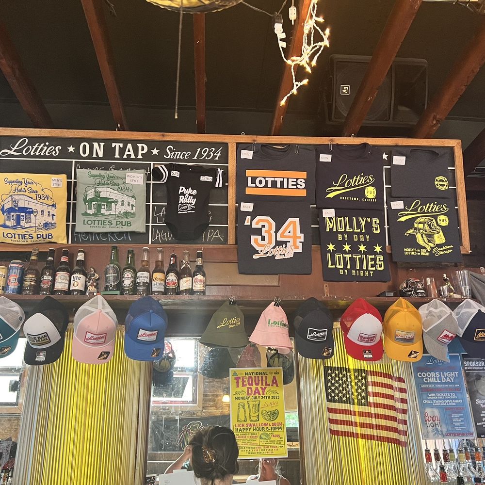 Lottie's Pub - Merchandise - Pubs Near Me - Chicago, Illinois Lottie's Pub - Merchandise - Pubs Near Me - Chicago, Illinois