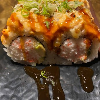 Sumo Sushi - Pink Lady Roll: Baked Spicy Salmon on top of CA Roll *hh - Sushi Bars Near Me - Camarillo, California
