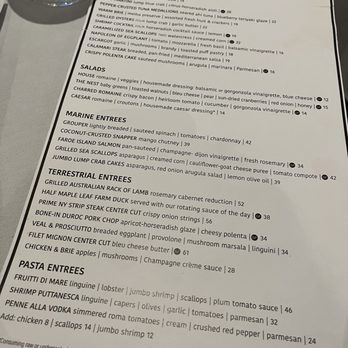 The Nest - Menu at the time - American Near Me - Jensen Beach, Florida