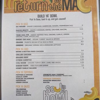 Da Loaded Mac - Menu - Sandwiches Near Me - Fayetteville, Georgia