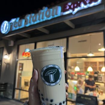 Tea Station Express - 11/7/24 FYI, Earl Gray Milk tea - Bubble Tea Near Me - Temple City, California