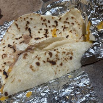 Taco To Go - Potato, egg & cheese on flour at Mary's Tacos in Boerne. - Mexican Near Me - Kerrville, Texas Taco To Go - Potato, egg & cheese on flour at Mary's Tacos in Boerne. - Mexican Near Me - Kerrville, Texas