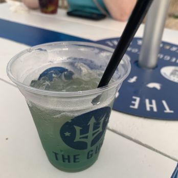 The Gulf - They don't serve piña coladas, so this was the suggested alternative. - Burgers Near Me - Orange Beach, Alabama