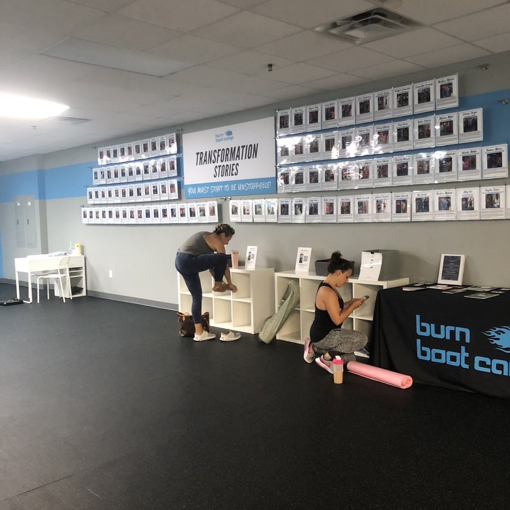 Burn Boot Camp - Celebration - Transformation stories wall and more storage for personal items - Gyms Near Me - Celebration, Florida