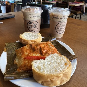 Chapmayan Coffee - Crushed Blend Coffee, Iced Vanilla Latte, Tamal Chapin - Coffee & Tea Near Me - Pico Rivera, California