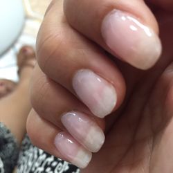 Dip done at creative nails