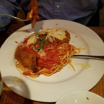 Nicolino’s Restaurant - Veal parm with spaghetti. - New American Near Me - Amsterdam, New York Nicolino’s Restaurant - Veal parm with spaghetti. - New American Near Me - Amsterdam, New York