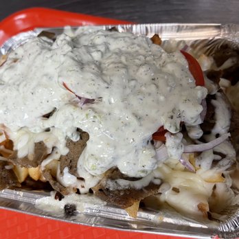 Man'oushe Express - Cheesy gyro fries - Pizza Near Me - Seattle, Washington Man'oushe Express - Cheesy gyro fries - Pizza Near Me - Seattle, Washington